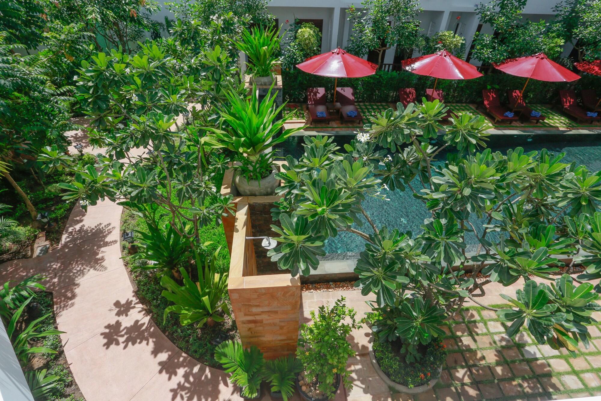 เดอะ มูน เรสซิเดนซ์ แอนด์ สปา Hotel เสียมราฐ ภายนอก รูปภาพ
